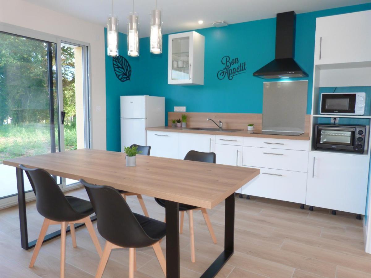 Lumineuse Maison Neuve, Cosy,67M², 2 Chambres/6 Couchages 1Km Lac, 200M Du Bourg. Vue Paisible, Sur La Nature Saint-Pardoux-lʼOrtigier エクステリア 写真